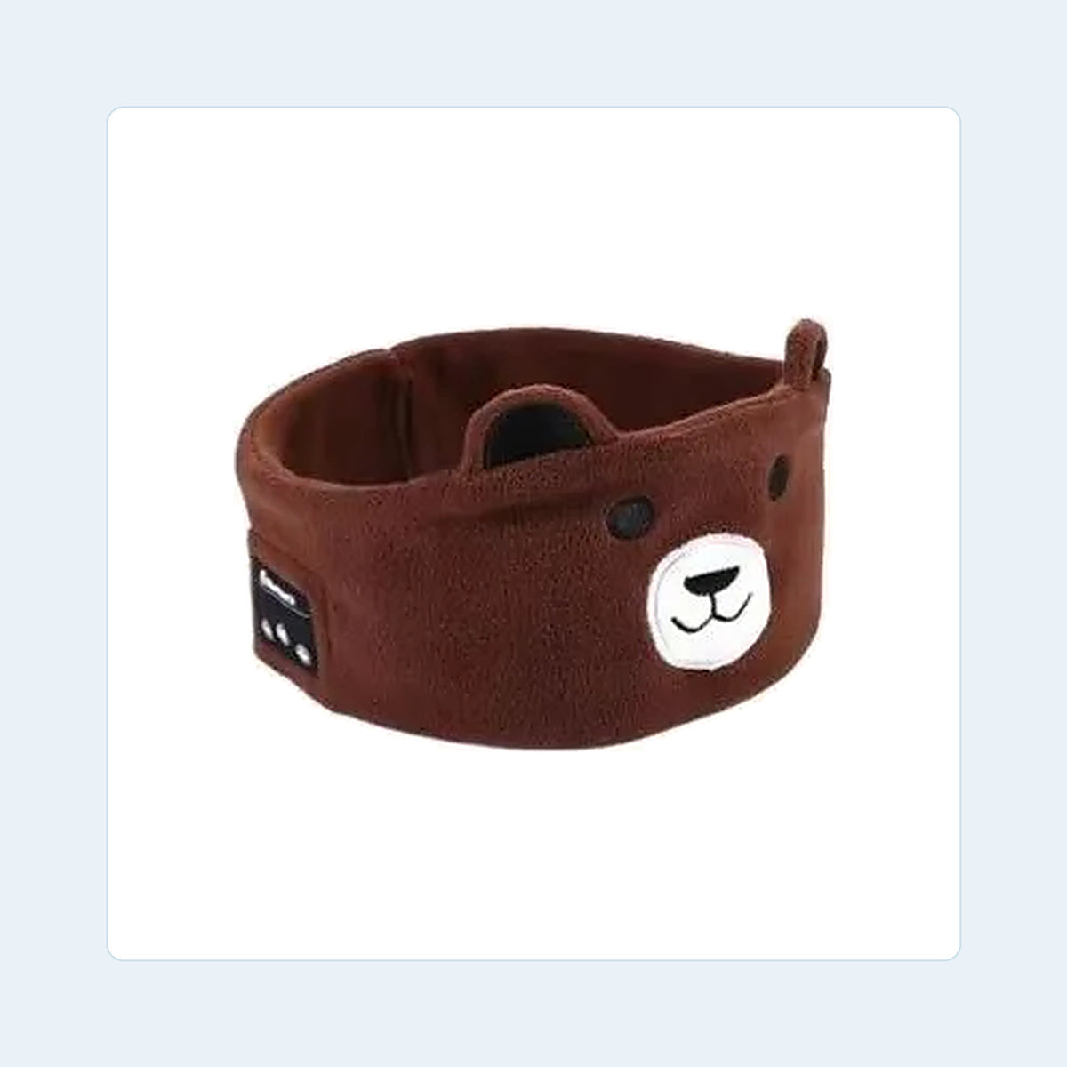Diadema diseno Osito cafe