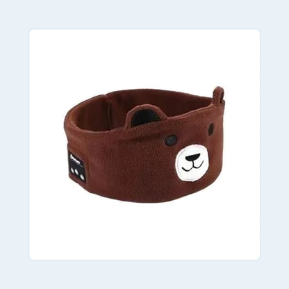 Diadema diseno Osito cafe