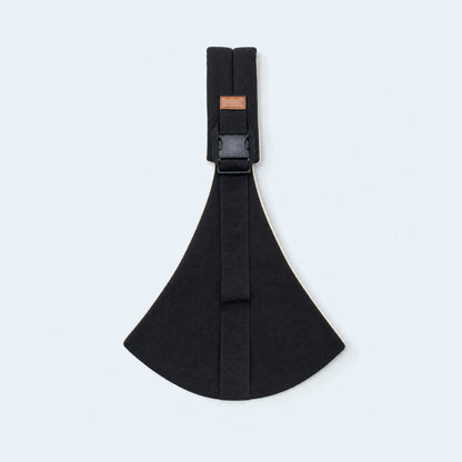Portabebé bandolera negro